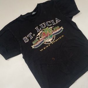 Vintage St.Lucia Tshirt